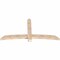 Ekena Millwork Bellingham Smooth Timber Gable Bracket, Douglas Fir, 84"W x 42"H x 3 1/2"D x 5 1/2"F, 12/12 Pitch GBW084X42X0406BEL00SDF - alternate 4